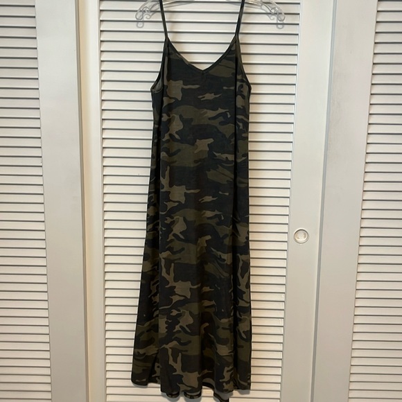 BLVD Dresses & Skirts - Camo maxi dress
